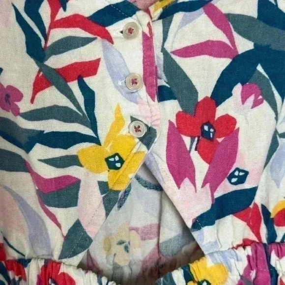 Carter's Girls Floral Summer Dress with back cutouts (Size 6) - Picture 2 of 7